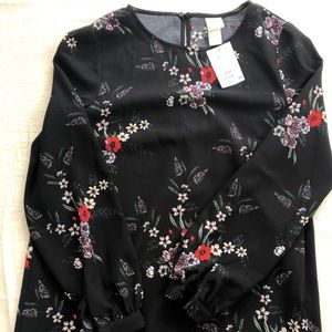 Black Floral Dress